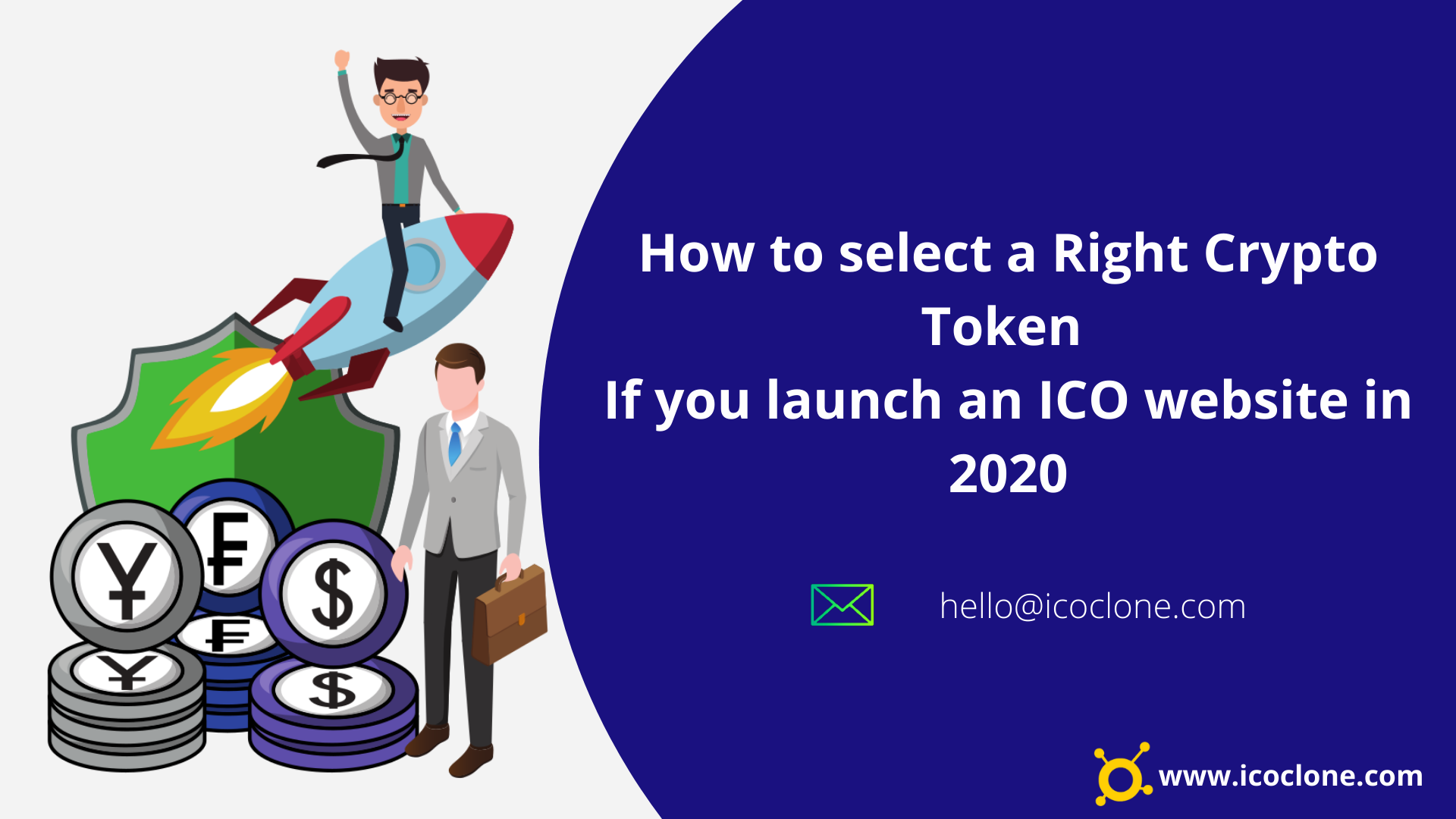 How to select a right crypto token type if you launch an ICO in 2020?