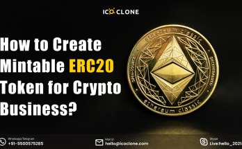 Mintable ERC20 token development