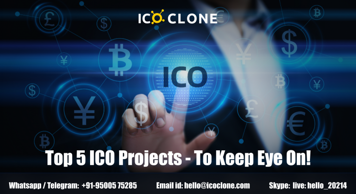 Top 5 ICO projects