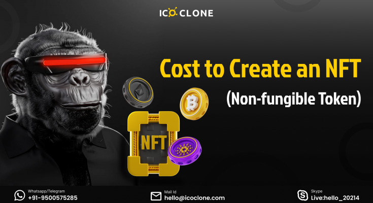 Cost to create an NFT