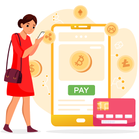 Accept Major Cryptocurrencies